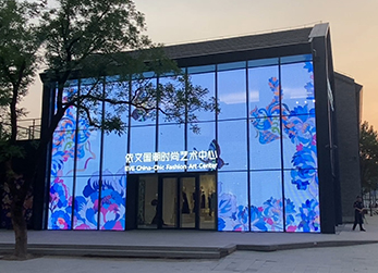 千年古街煥新顏！晶泓LED光電玻璃點亮長辛店藝術之光