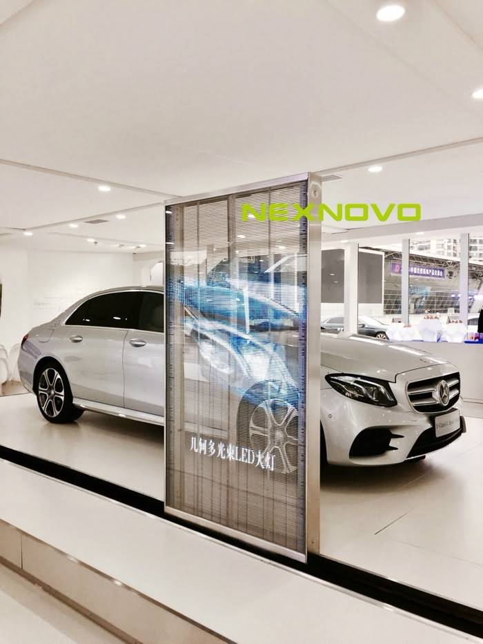 Mercedes-Benz攜手晶泓(NEXNOVO)透明LED顯示屏開展E級(jí)車智享體驗(yàn)全國巡展(圖4)
