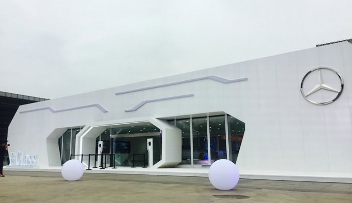 Mercedes-Benz攜手晶泓(NEXNOVO)透明LED顯示屏開展E級(jí)車智享體驗(yàn)全國巡展(圖6)