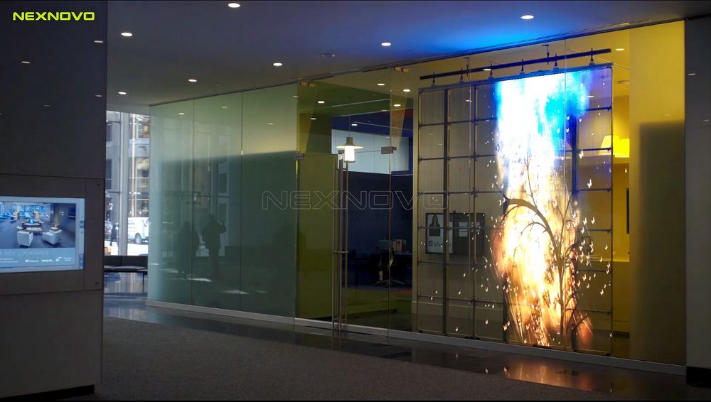 加拿大蒙特利爾CBCI電信公司透明LED顯示屏項(xiàng)目(圖9)